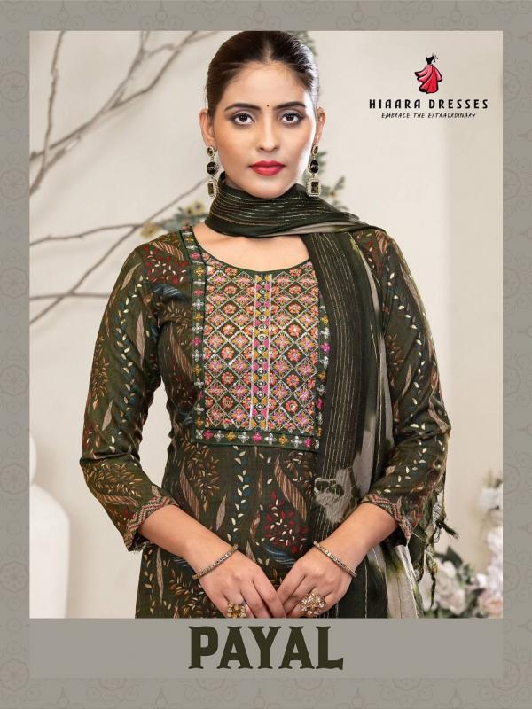 Hiaara Payal Vol-1 – Kurti Pant With Dupatta